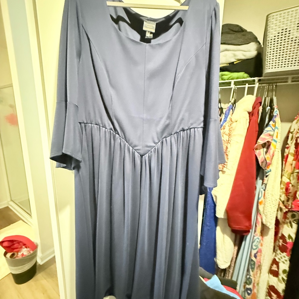 Outlander Torrid Blue Midi Dress